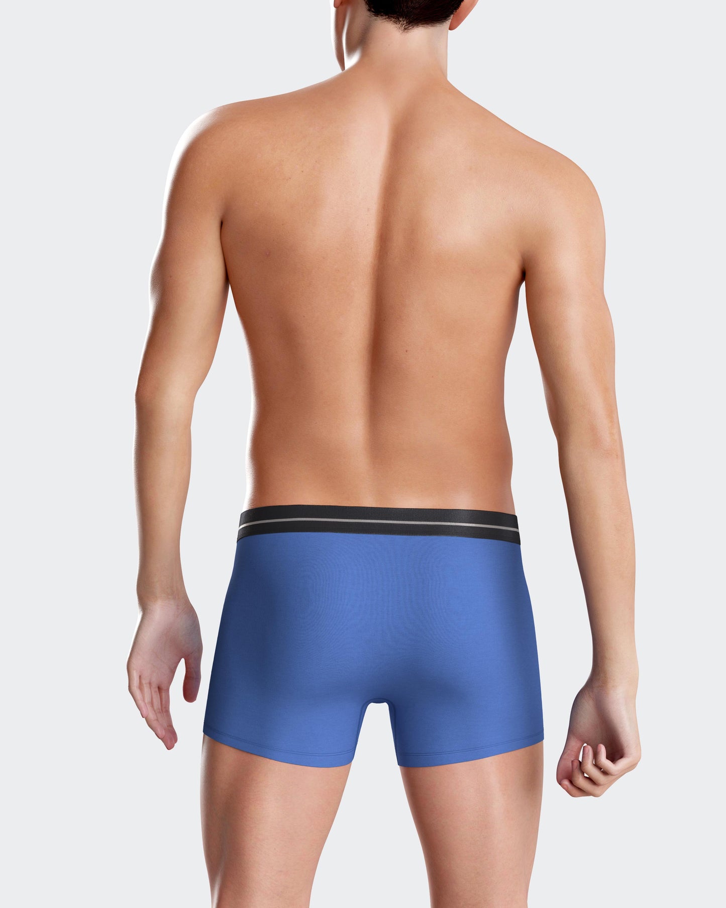 Pack de 2 boxer de punto para hombre de IMPETUS en algodón modal IM1221N64P2