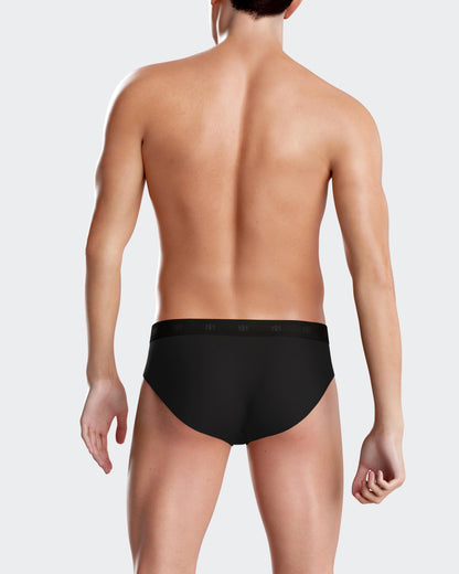 Pack de 2 slips de punto para hombre de IMPETUS en Lyocell IM1121N65P2