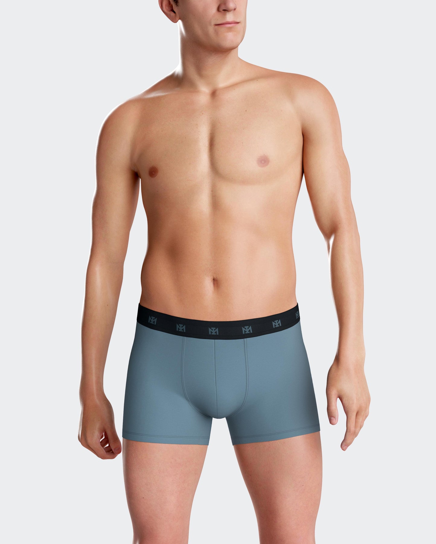 Pack de 2 boxer de punto para hombre de IMPETUS en Lyocell IM1221N65P2