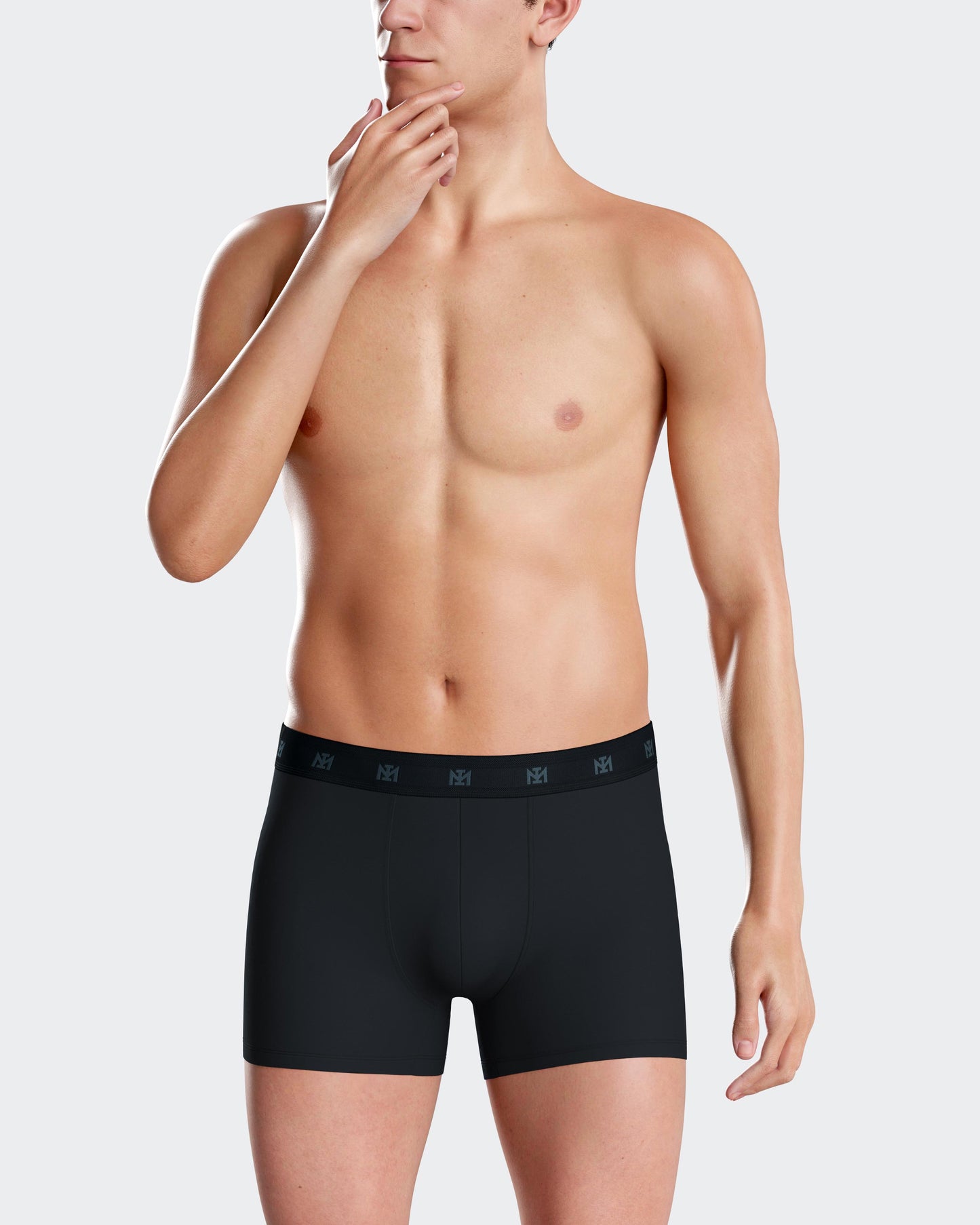 Pack de 2 boxer de punto para hombre de IMPETUS en Lyocell IM1221N65P2