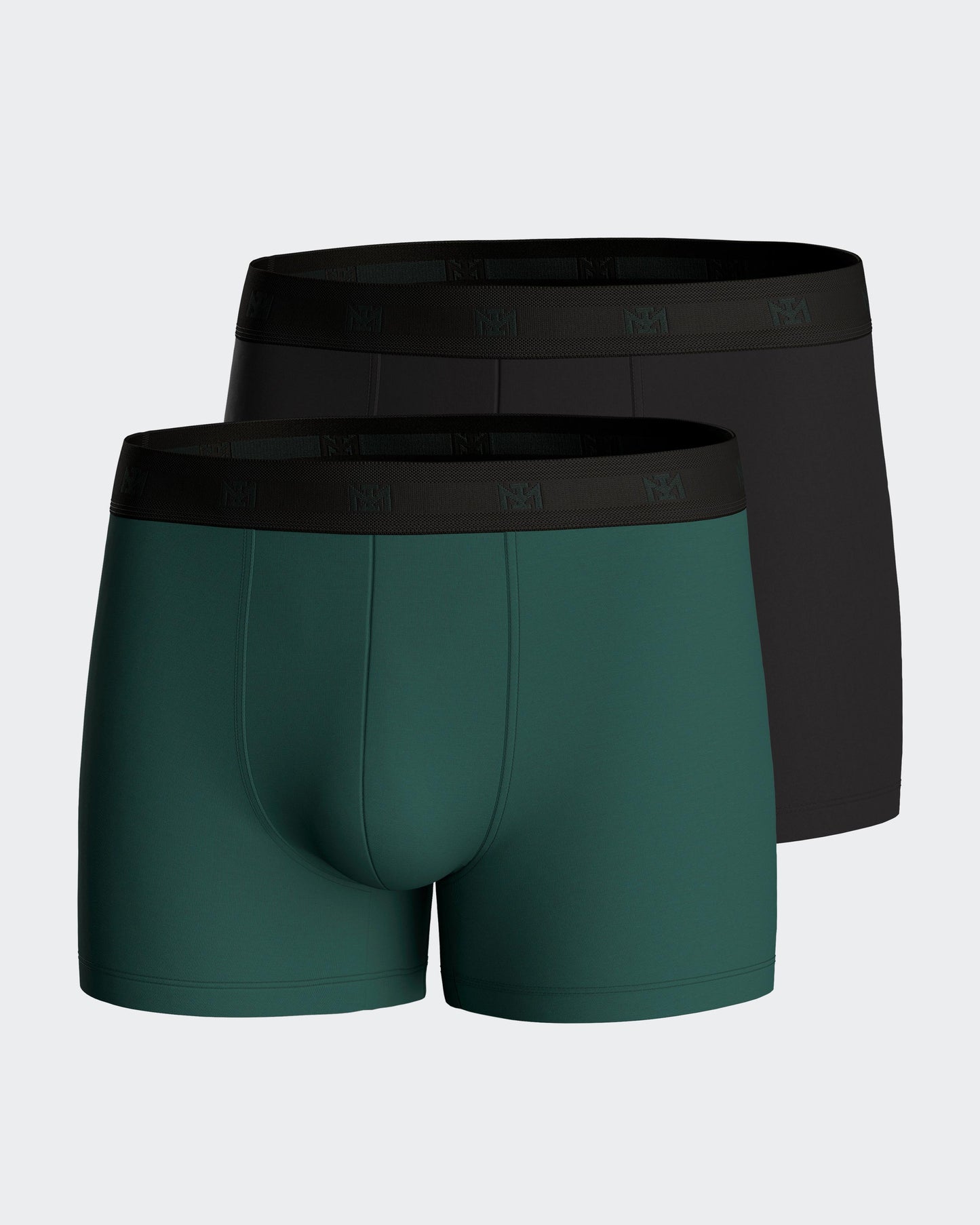 Pack de 2 boxer de punto para hombre de IMPETUS en Lyocell IM1221N65P2