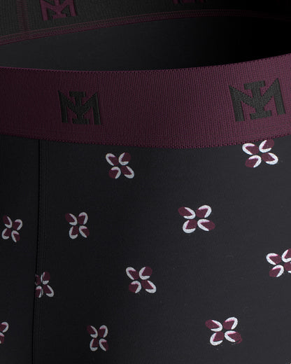 Boxer de punto para hombre de IMPETUS en algodón Lyocell IM1221N6800