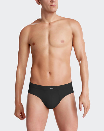 Pack de 2 slips de punto para hombre de IMPETUS en Lyocell IM1122N70P2