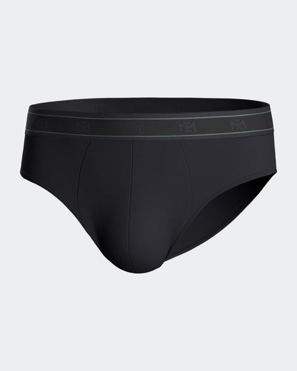 Pack de 2 slips de punto para hombre de IMPETUS en Algodón Modal IM1121N72P2