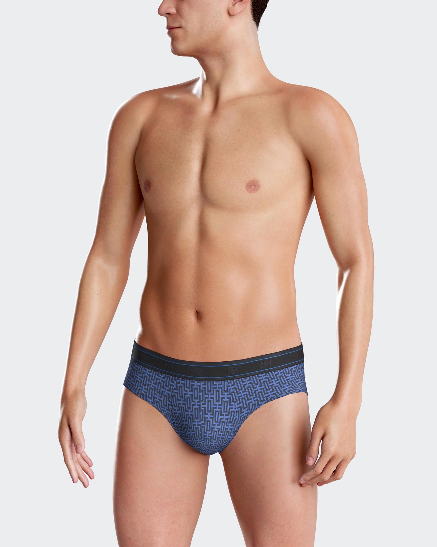 Pack de 2 slips de punto para hombre de IMPETUS en Algodón Modal IM1121N72P2