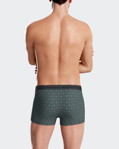 Pack de 2 boxer de punto para hombre de IMPETUS en algodón modal IM1221N72P2