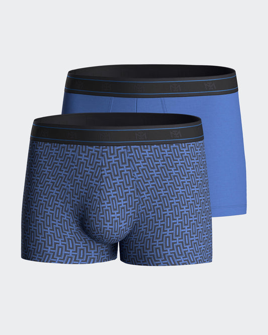 Pack de 2 boxer de punto para hombre de IMPETUS en algodón modal IM1221N72P2