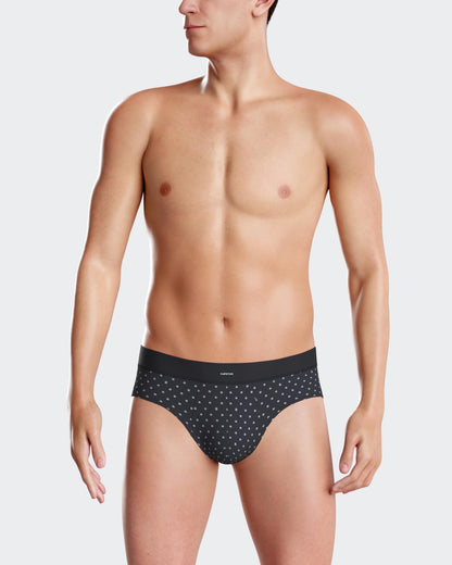 Pack de 2 slips de punto para hombre de IMPETUS en Algodón IM1123N73P2