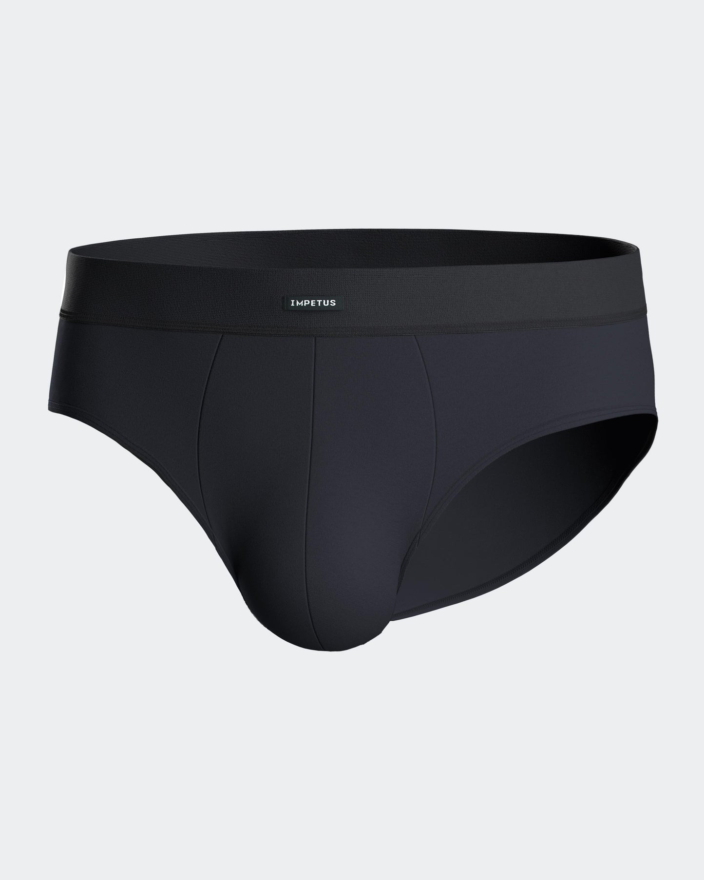 Pack de 2 slips de punto para hombre de IMPETUS en Algodón IM1123N73P2