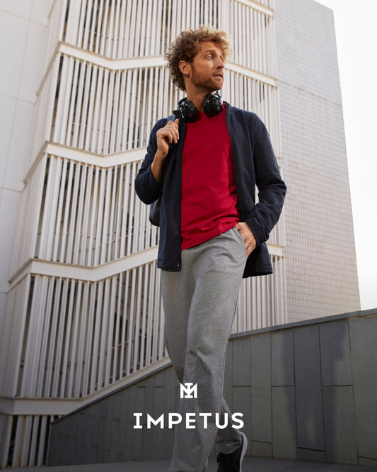 Pijama largo de hombre en algodón de IMPETUS IM1551N7500