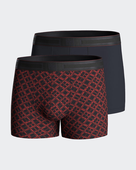 Pack de 2 boxer de punto para hombre de IMPETUS en modal IM1221N80P2