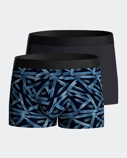 Pack de 2 boxer de punto para hombre de I AM by IMPETUS en Lyocell II1221N85P2