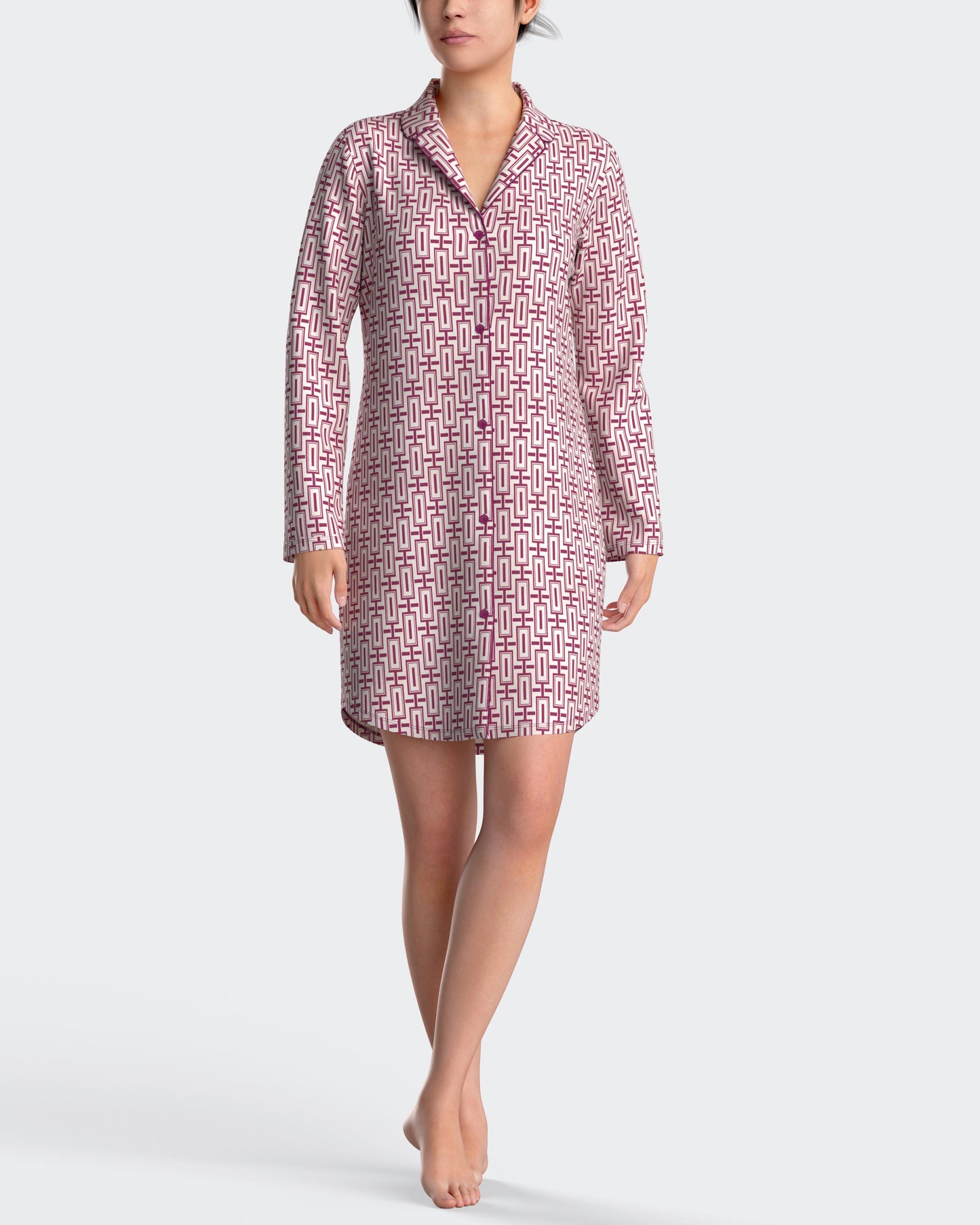 Camisón de mujer en algodón modal de IMPETUS IM8663N9500