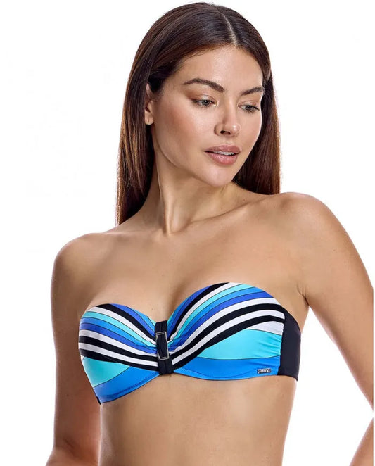Sujetador de bikini sin tirantes con copa y aro W251046 de Ory